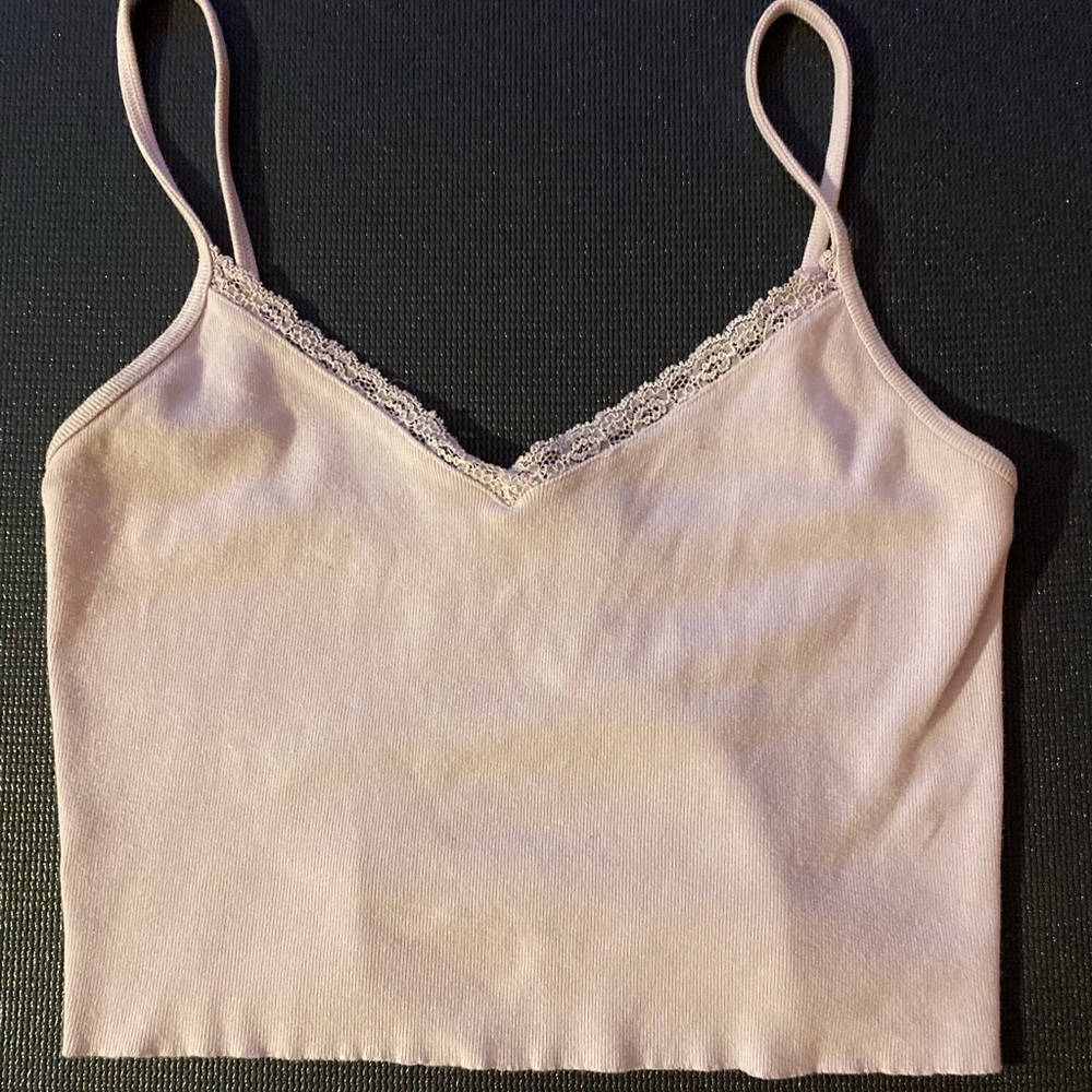 Purple lace tank!!